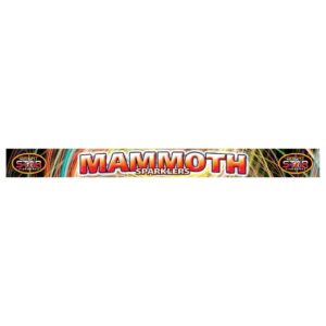Mammoth Sparklers - 4 per Pack - 18"
