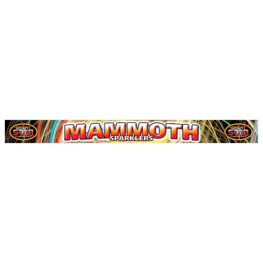 Mammoth Sparklers - 4 per Pack - 18"