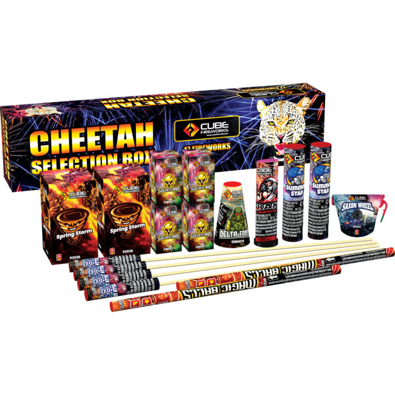 Cheetah 17 Piece Selection Box